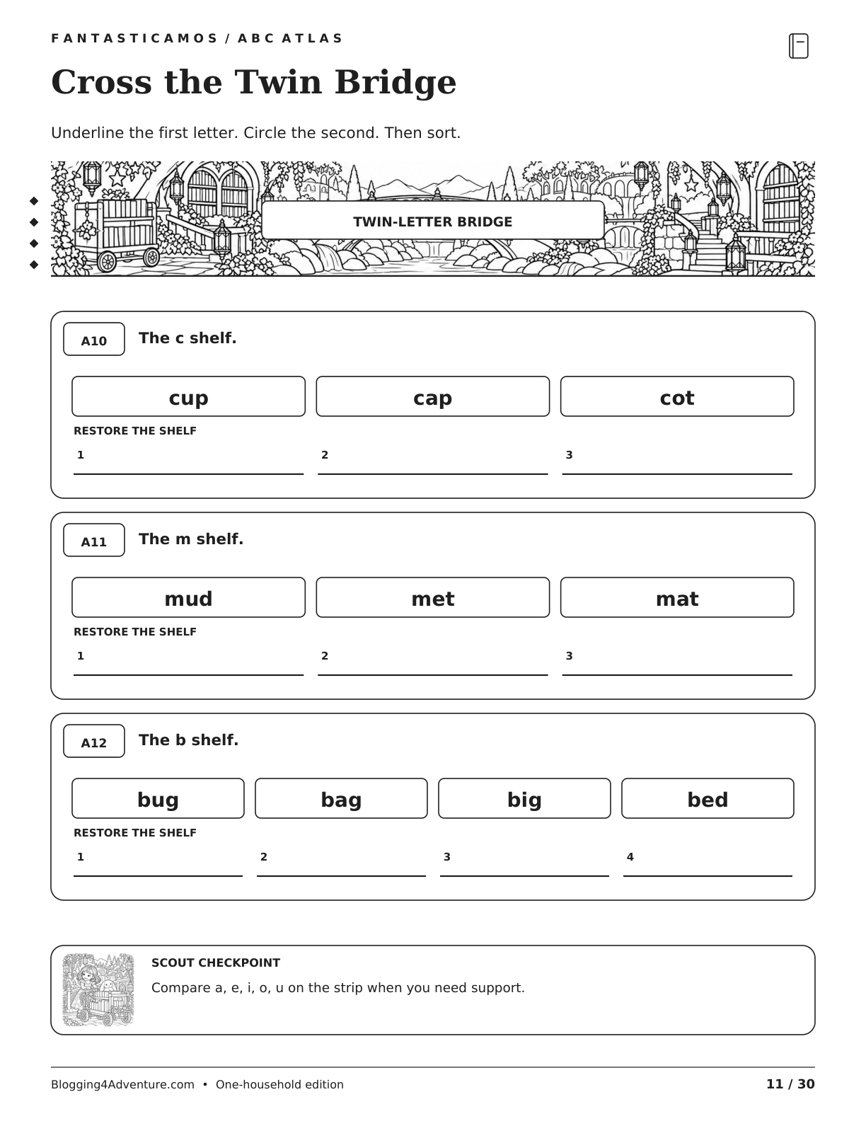 Fantasticamos ABC Atlas: The Starlight Shelf Rescue (Grade 2)