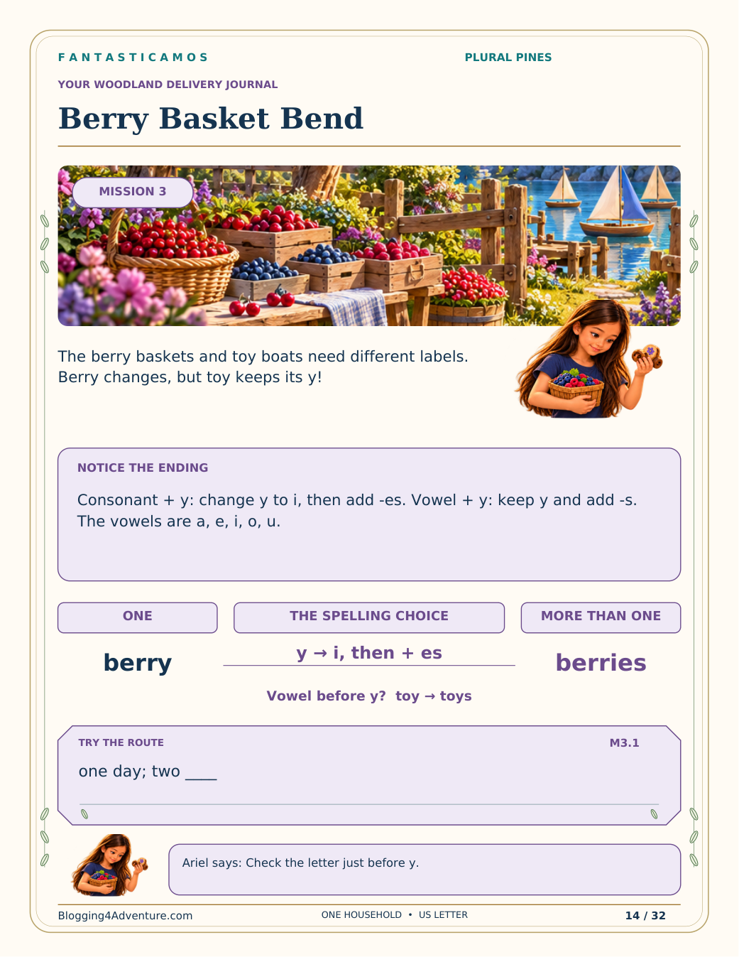 Fantasticamos Plural Pines: The One-to-Many Rescue (Grade 2)