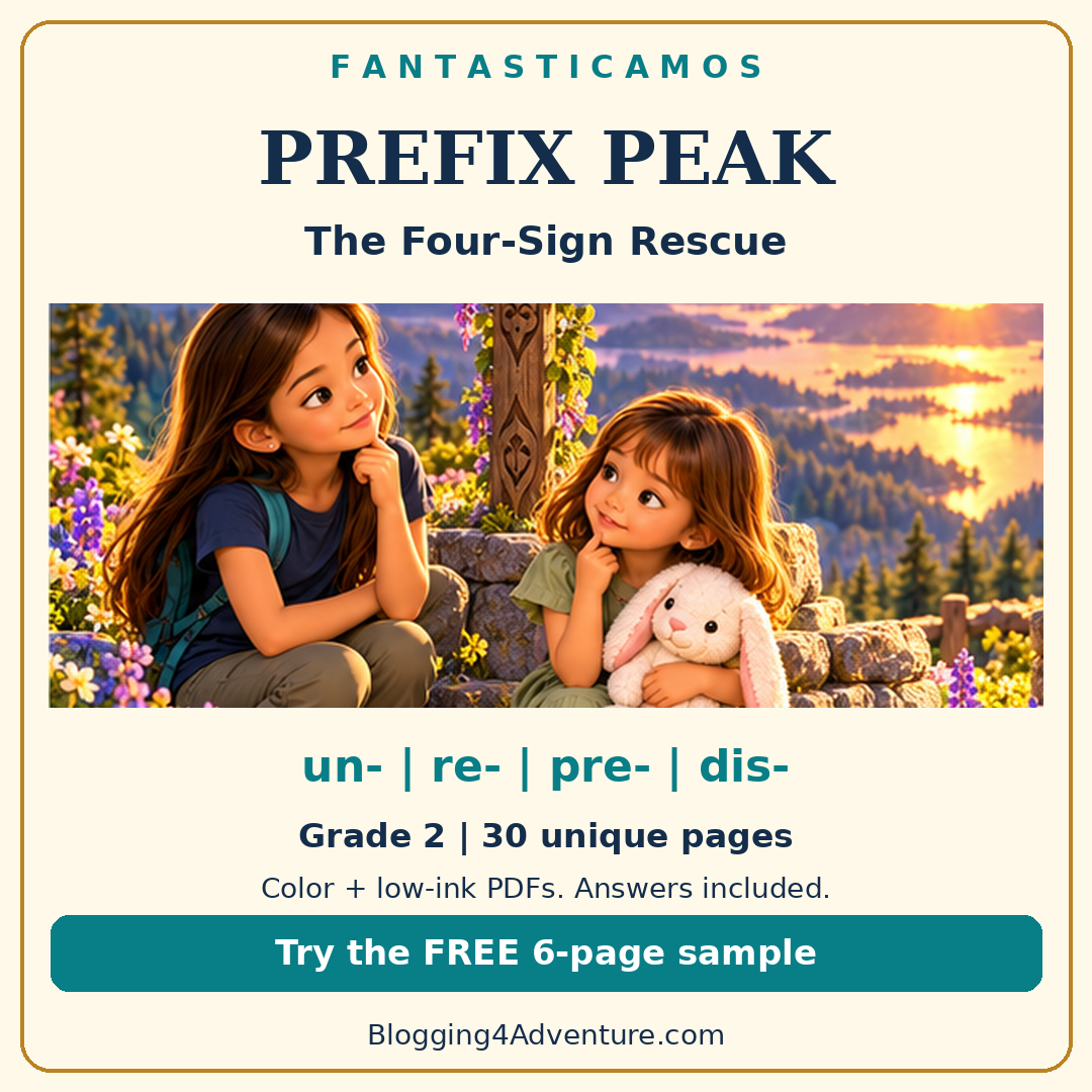 Fantasticamos Prefix Peak: The Four-Sign Rescue (Grade 2)