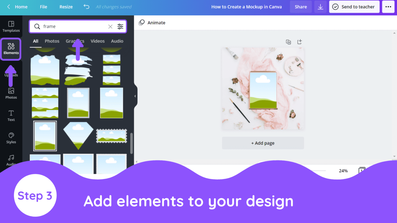 This will make sure the proper dimensions are used. How To Create A Mockup In Canva Canva Mockup Blogging Guide