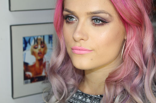 Tuesday Tutorial | Beautiful purple smokey eyes for all year round