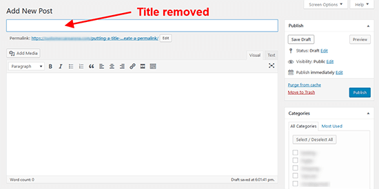 Hide title on woocommerce shop page (without a plugin!) hide shop title with custom css. How To Hide Page And Post Titles In Wordpress