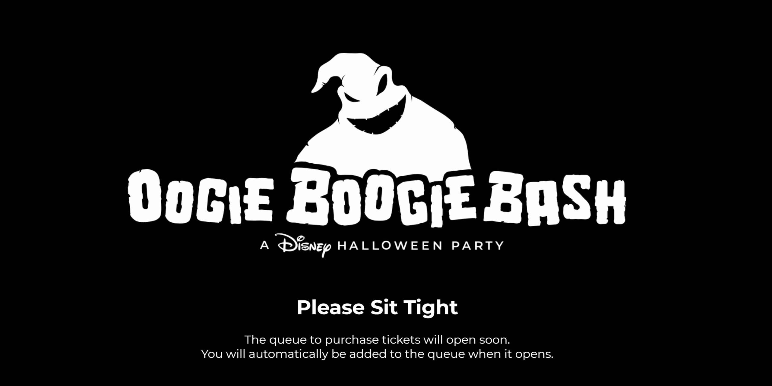Starting july 13, tickets can be purchased online. Tickets Go On Sale For Oogie Boogie Bash