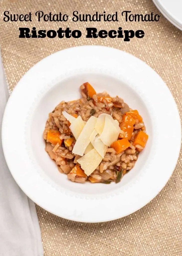Sun Dried Tomato Sweet Potato Risotto Recipe