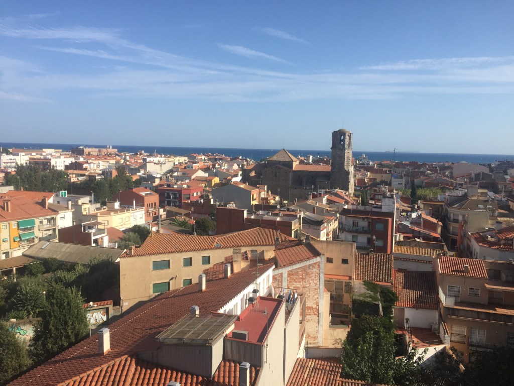 View from Castell fortress, Malgret de Mar