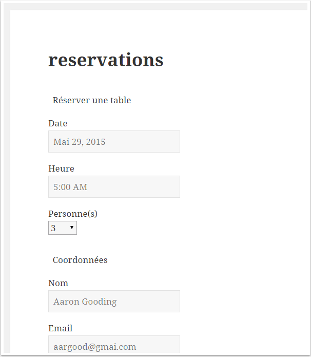 Comment créer un système de réservation pour restaurant sur WordPress