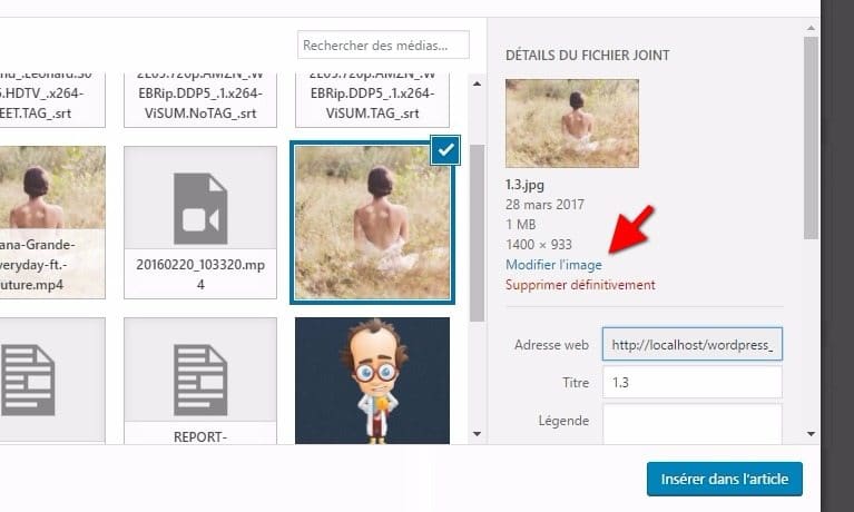 Bildändring i mediebiblioteket » BlogPasCher Bildändring i mediebiblioteket