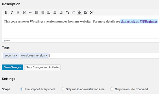 添加接口描述代码 » BlogPasCher 添加接口描述代码