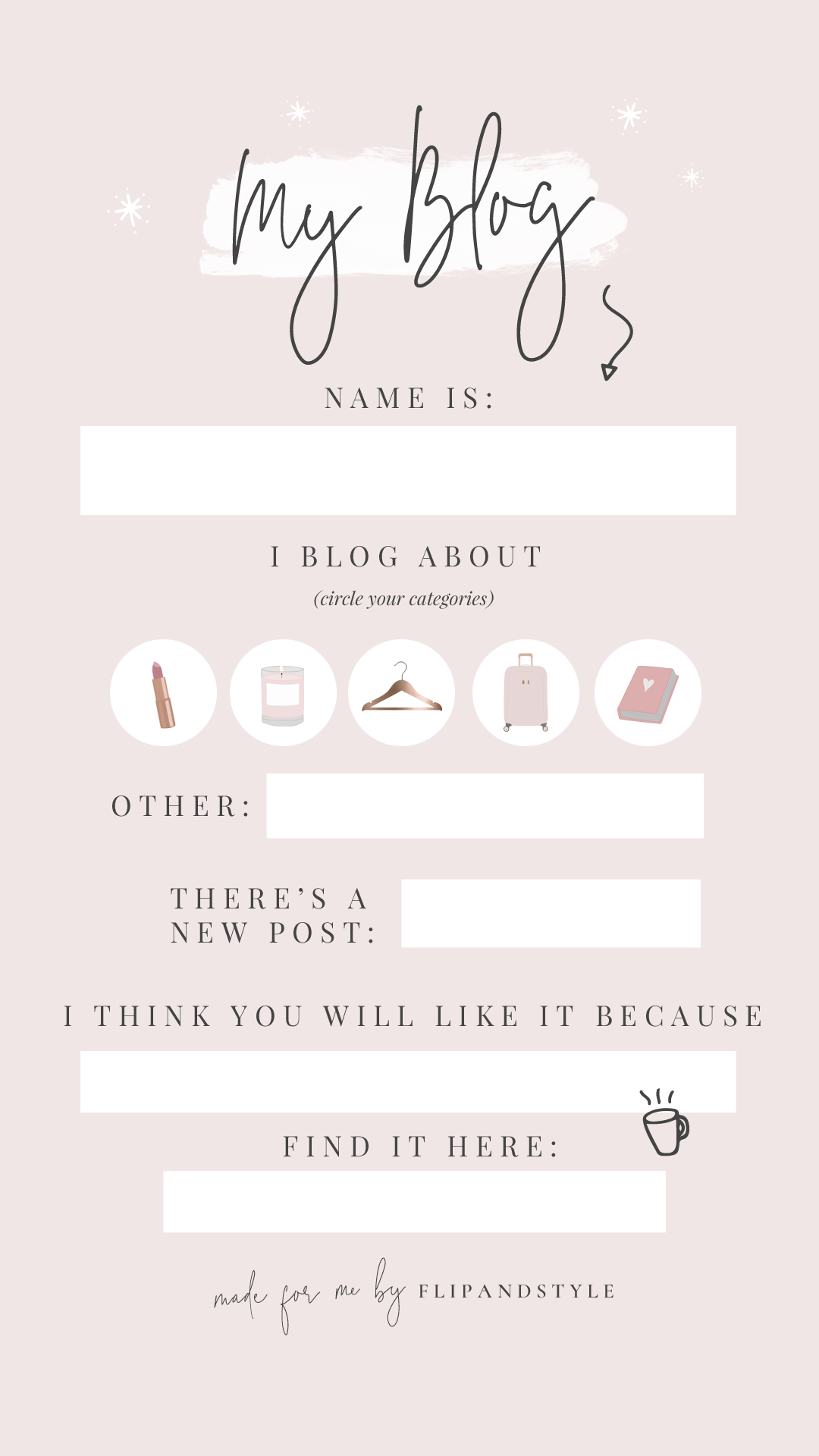 Free Instagram Story Templates Blog Pixie