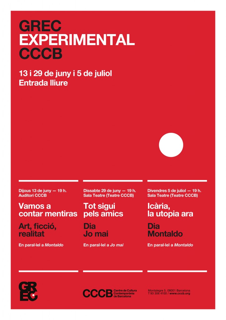 GREC EXPERIMENTAL CCCB | CCCB Veus GREC EXPERIMENTAL CCCB | CCCB Veus