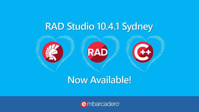 Delphi104UPD1 | Embarcadero RAD Studio Delphi C++Builder Blogs