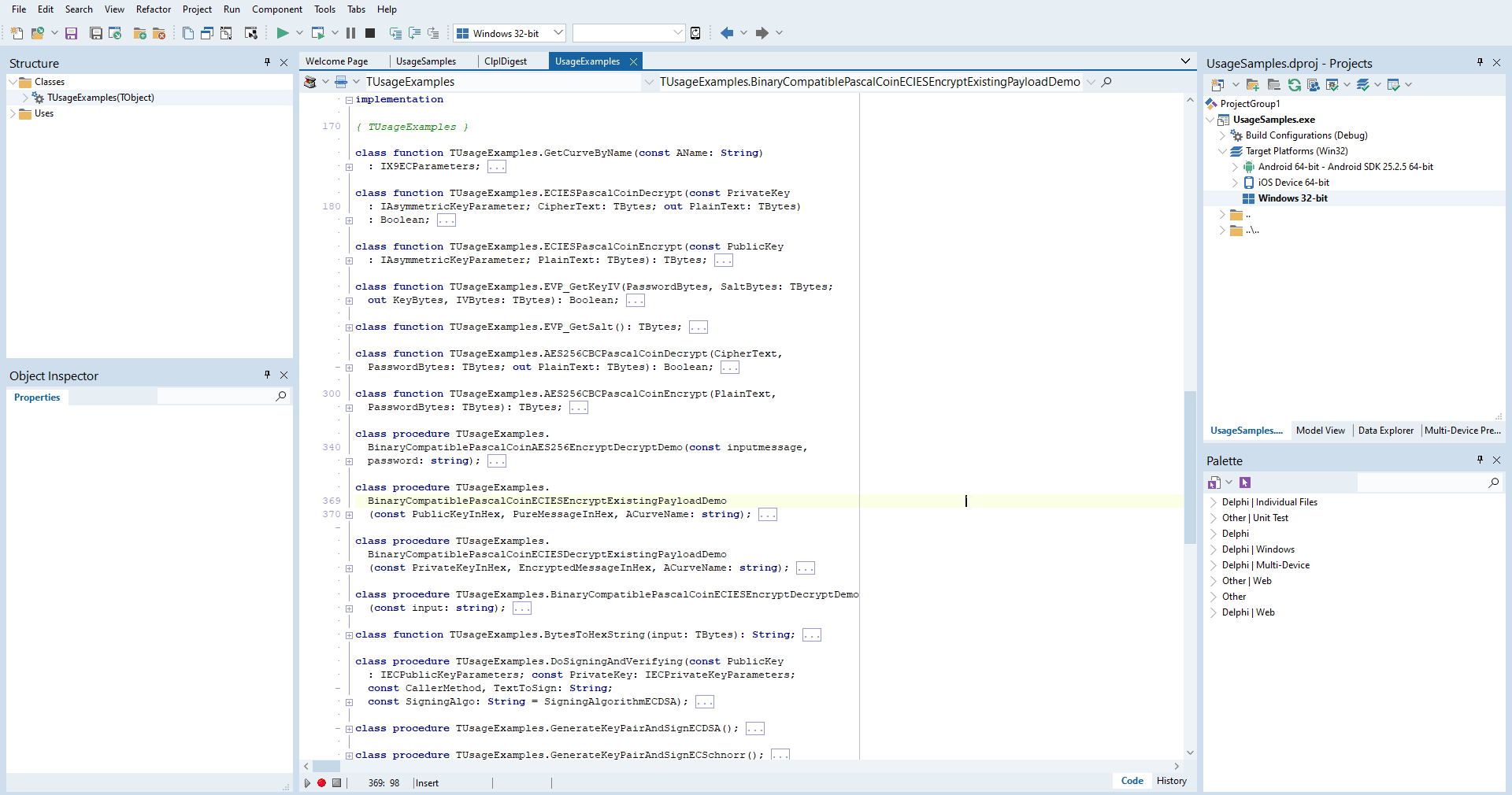 UsageSample | Embarcadero RAD Studio, Delphi, & C++Builder Blogs
