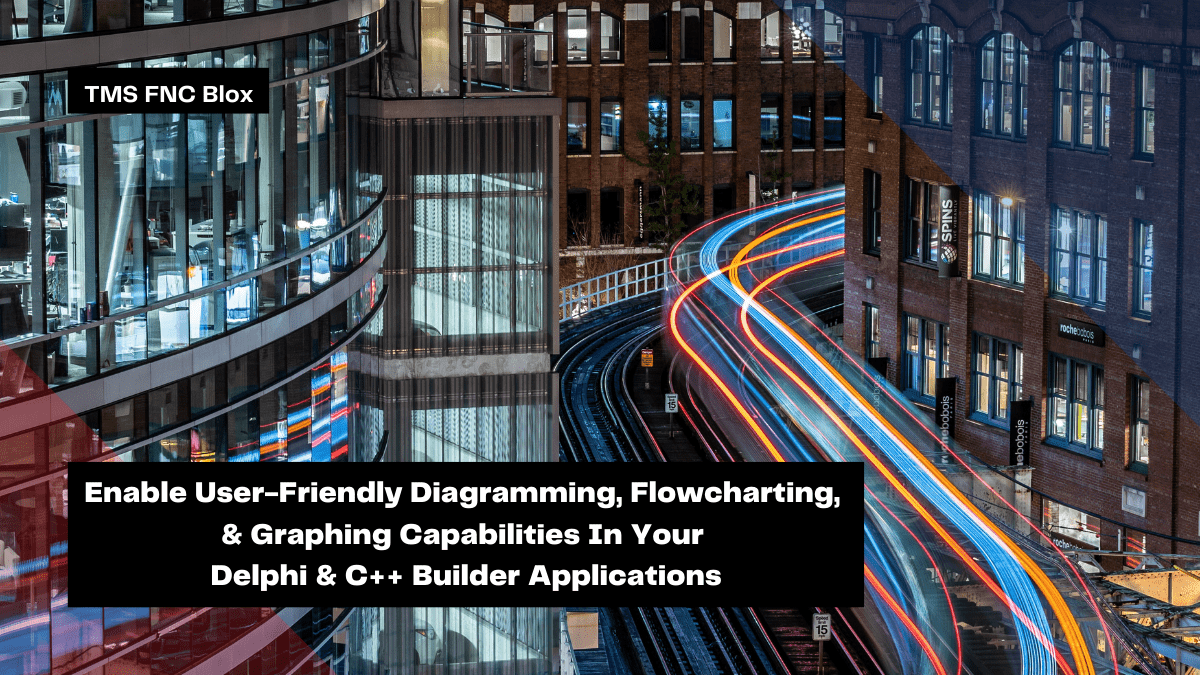 enable user friendly diagramming flowcharting and graphing capabilities in your delphi c builder applications