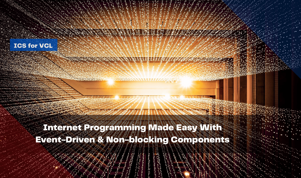 internet programming made easy with event driven non blocking components