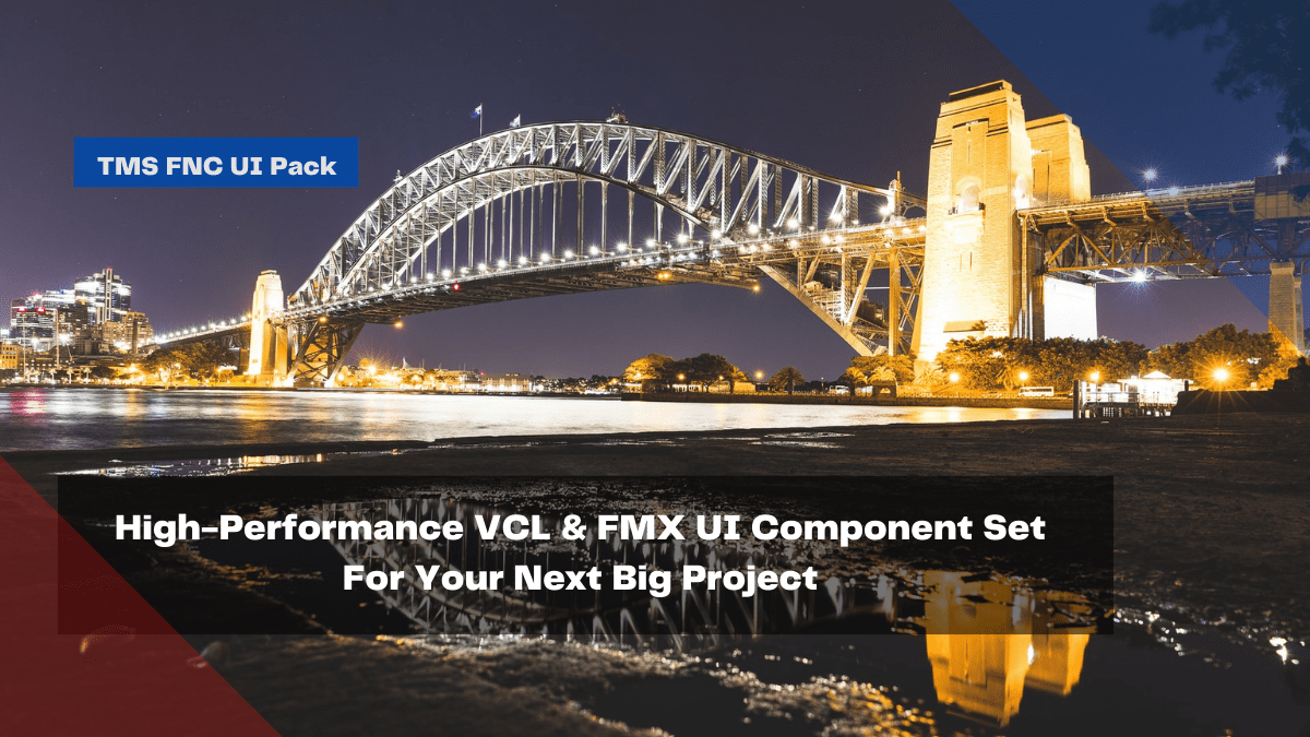 high performance vcl fmx ui component set for your next big project