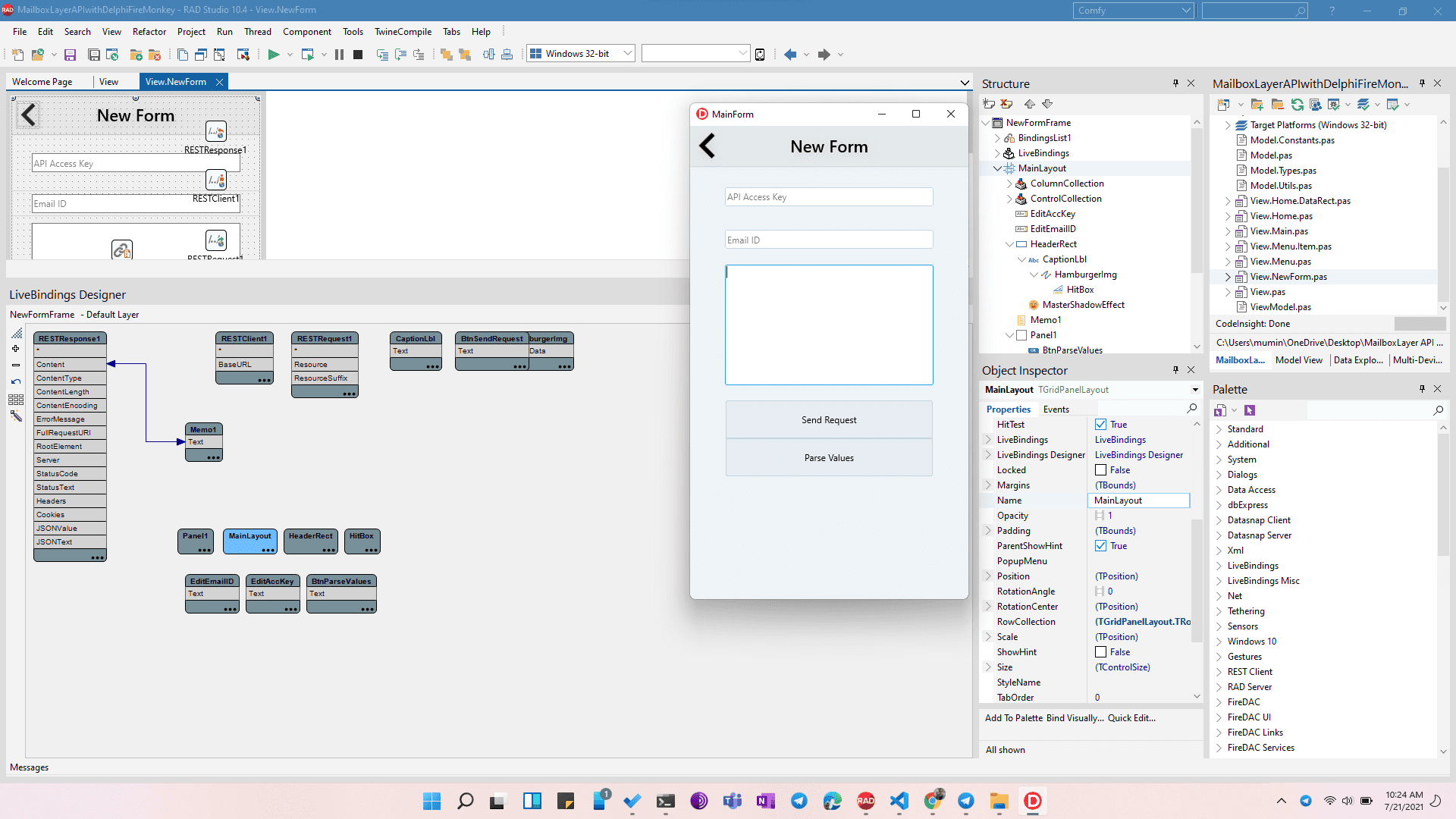 bindvisualmailboxlayerapidelphi6055819 | Embarcadero RAD Studio Delphi C++Builder Blogs bind visual mailboxlayer api delphi 6055819 2