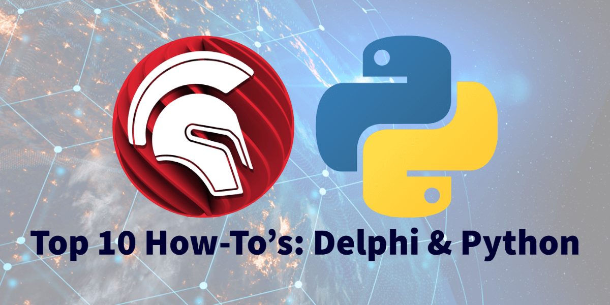 Delphi & Python Banner Embarcadero RAD Studio, Delphi, & C++Builder Blogs