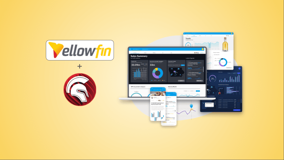 yellowfin analytics embedded inside delphi application