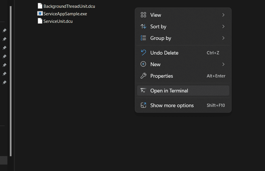 installwindowsservicedelphiprogramming3139030 Embarcadero RAD