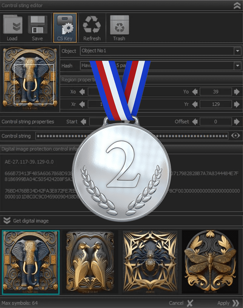 2nd place   post quantum protection of digital data 