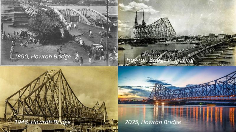 Phases of Howrah Bridge Design and Construction Process