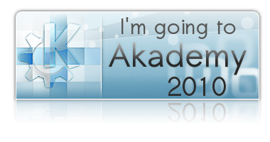 I'm going to Akademy 2010