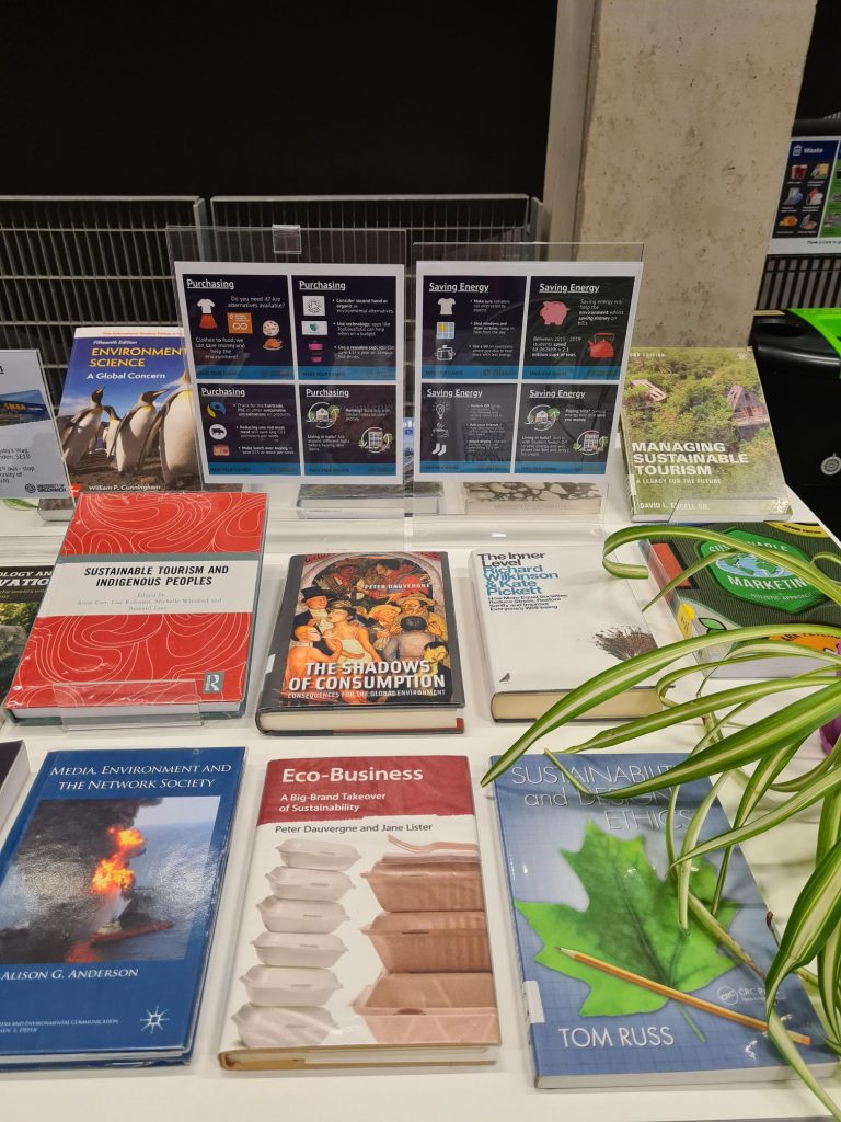 Stand at Stockwell Street Library