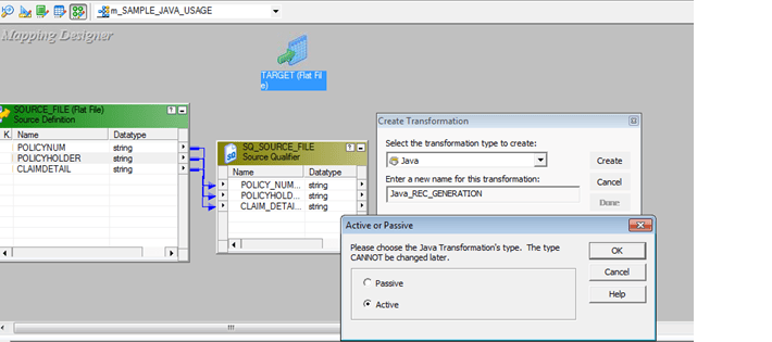 Convert Columns to Dynamic Rows in Informatica Using Java