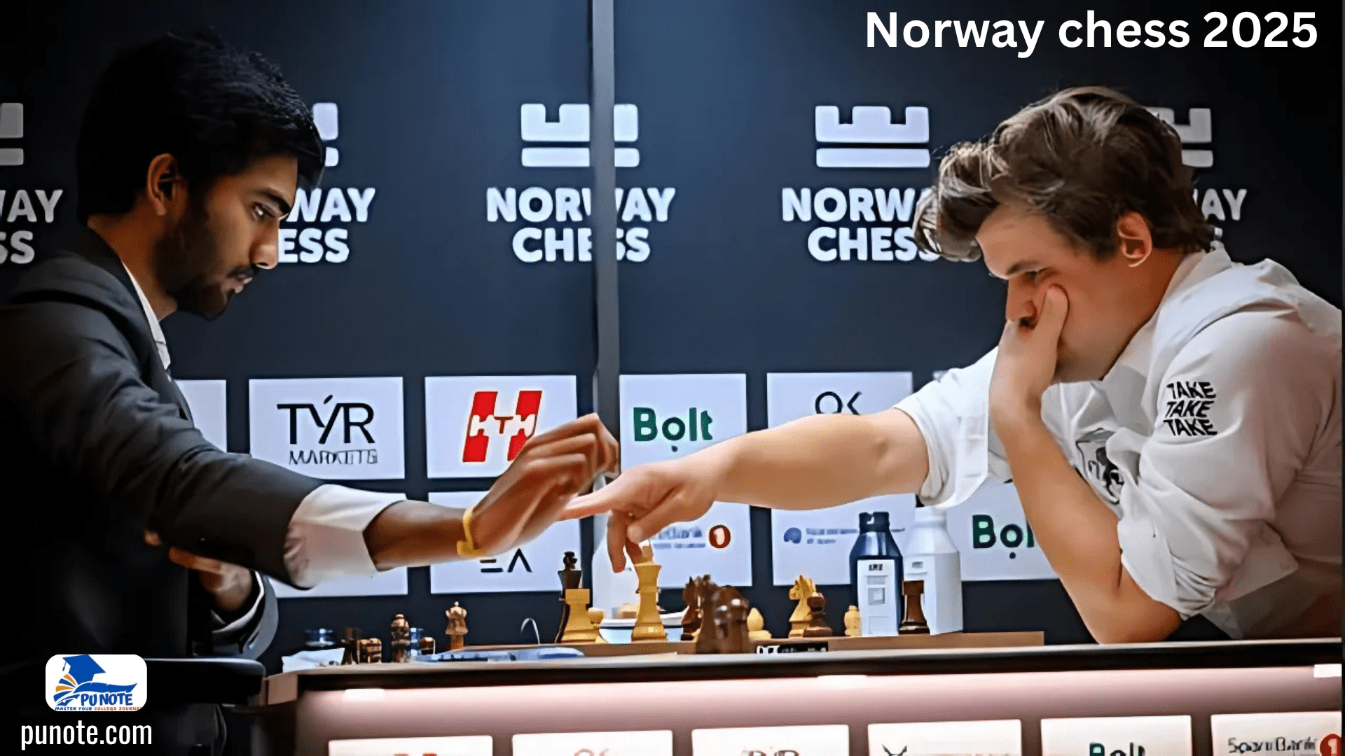 Gukesh Dommaraju in norway chess 2025