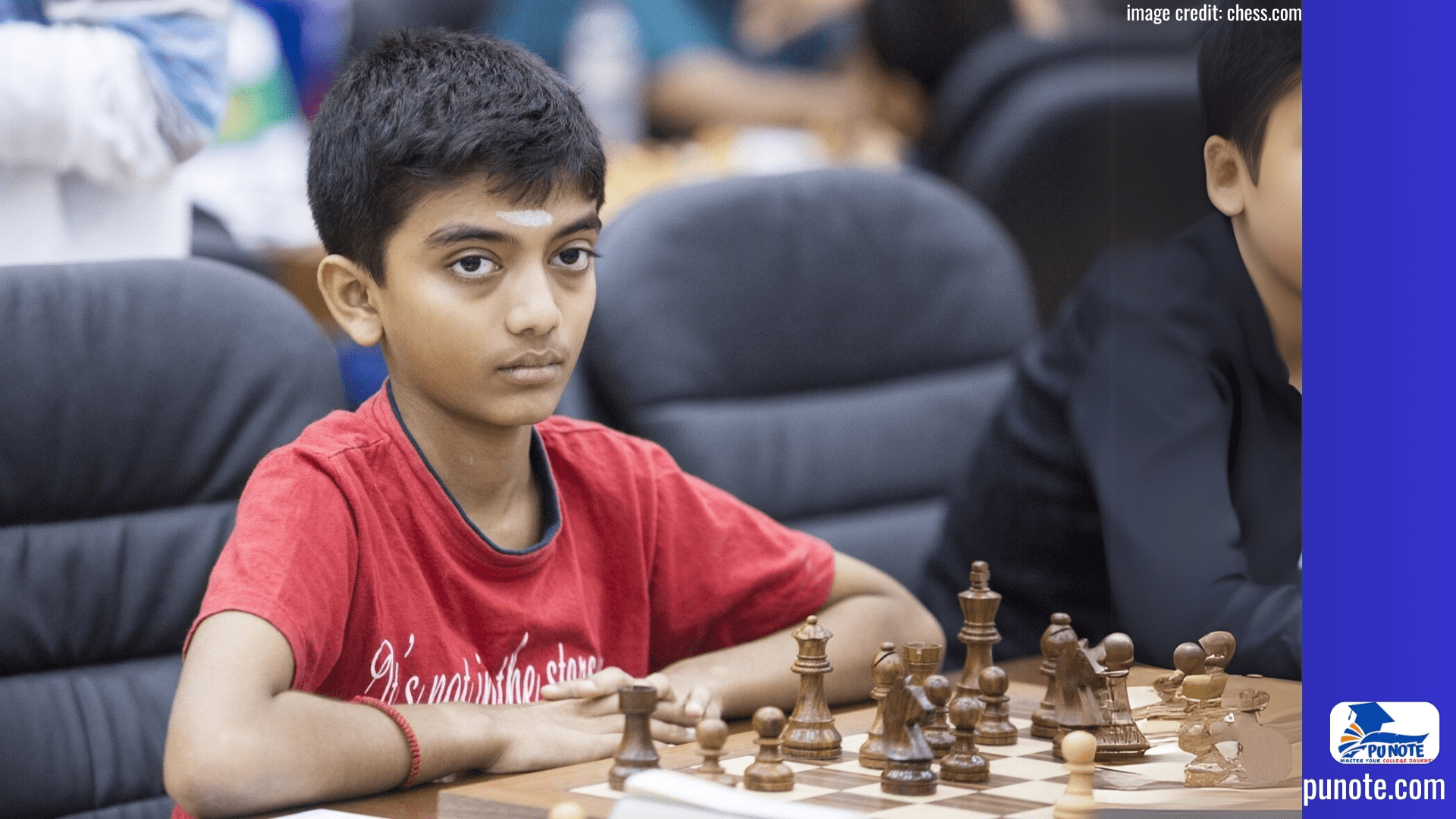 Gukesh Dommaraju child photo