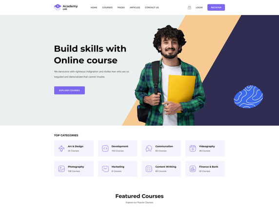 Free Hello Academy WordPress Theme Download -Blogwings
