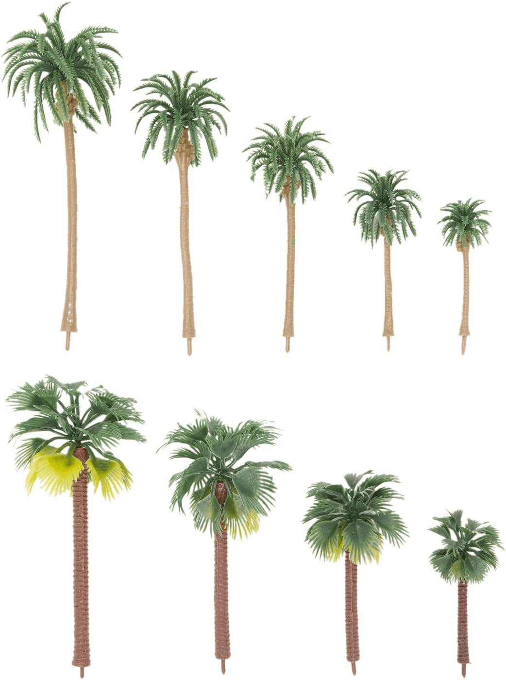 AMMO AMIG8454 Laser Cut Ground Palms – Jungle Island Vegetation Scenery For Dioramas