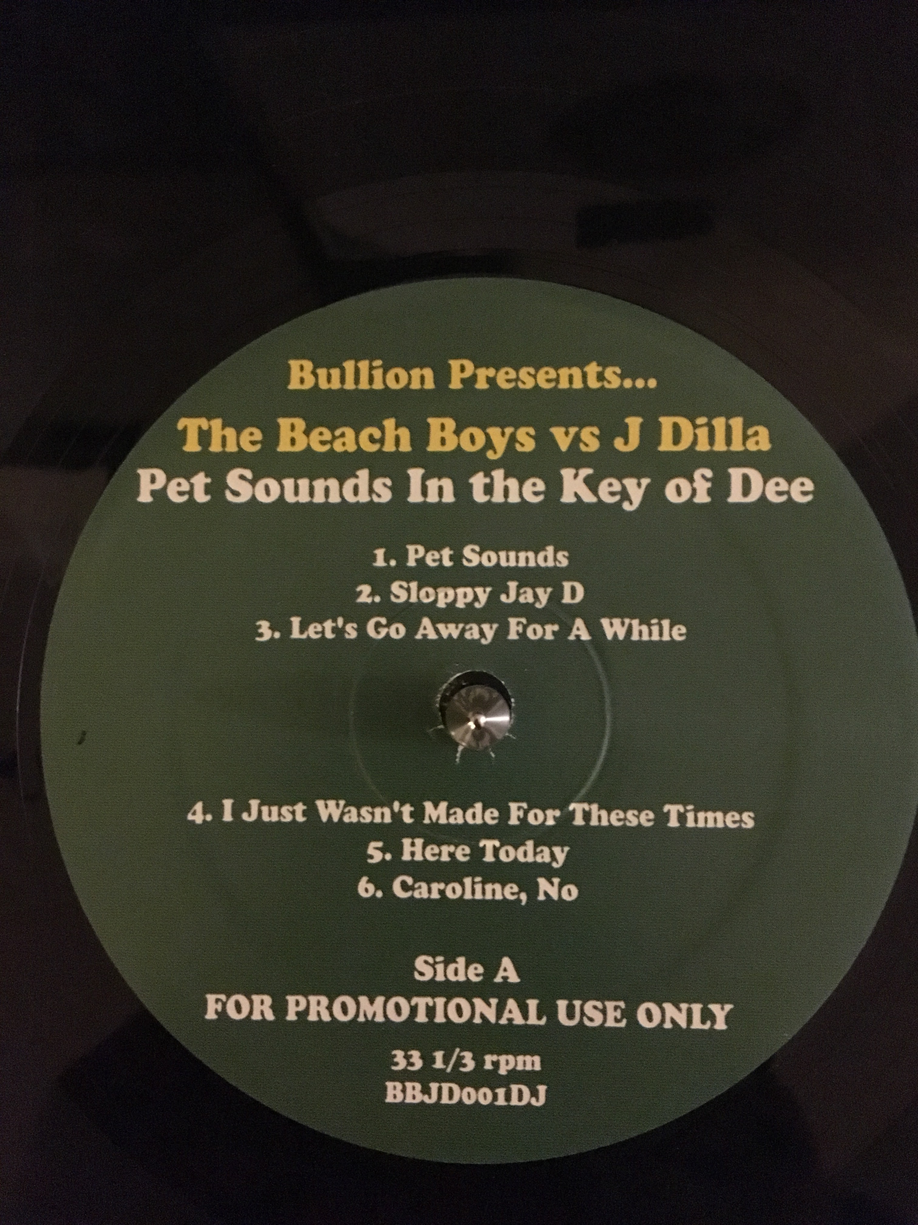 The Beach Boys vs J Dilla – Pet Sounds In The Key Of Dee – Blood