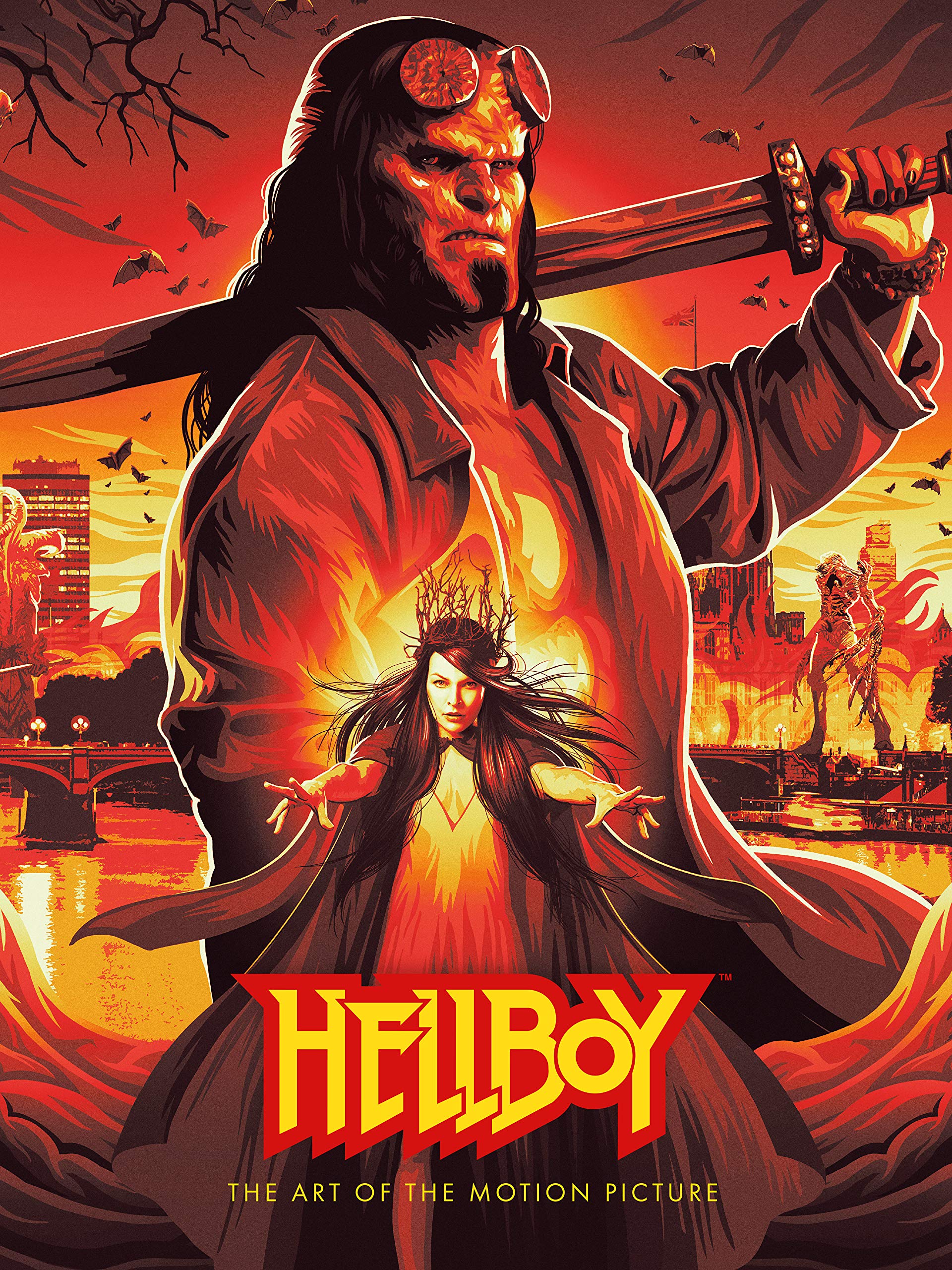 Hardcover Book 'Hellboy: The Art of the Motion Picture' Celebrates