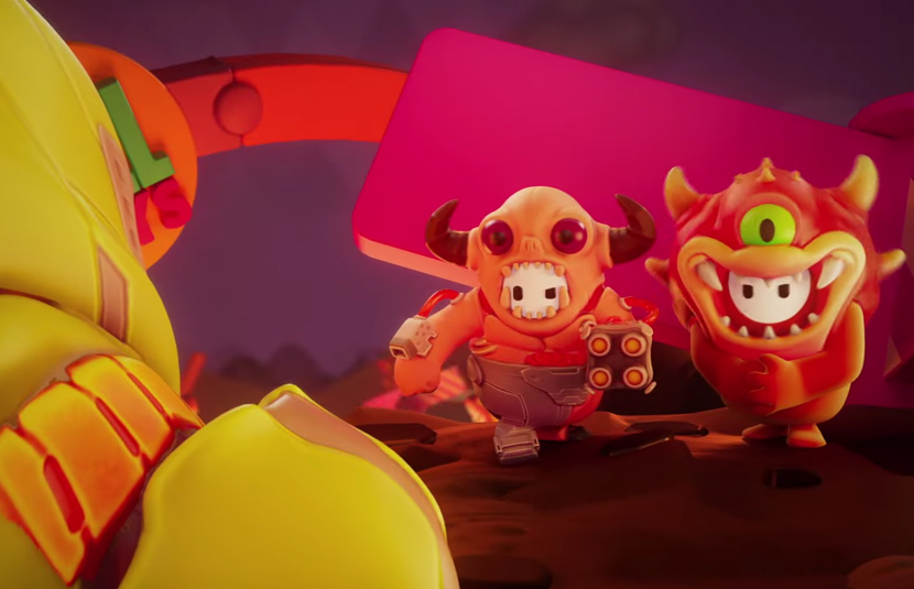 'Fall Guys' Gets Invaded by 'DOOM' Costumes Next Week