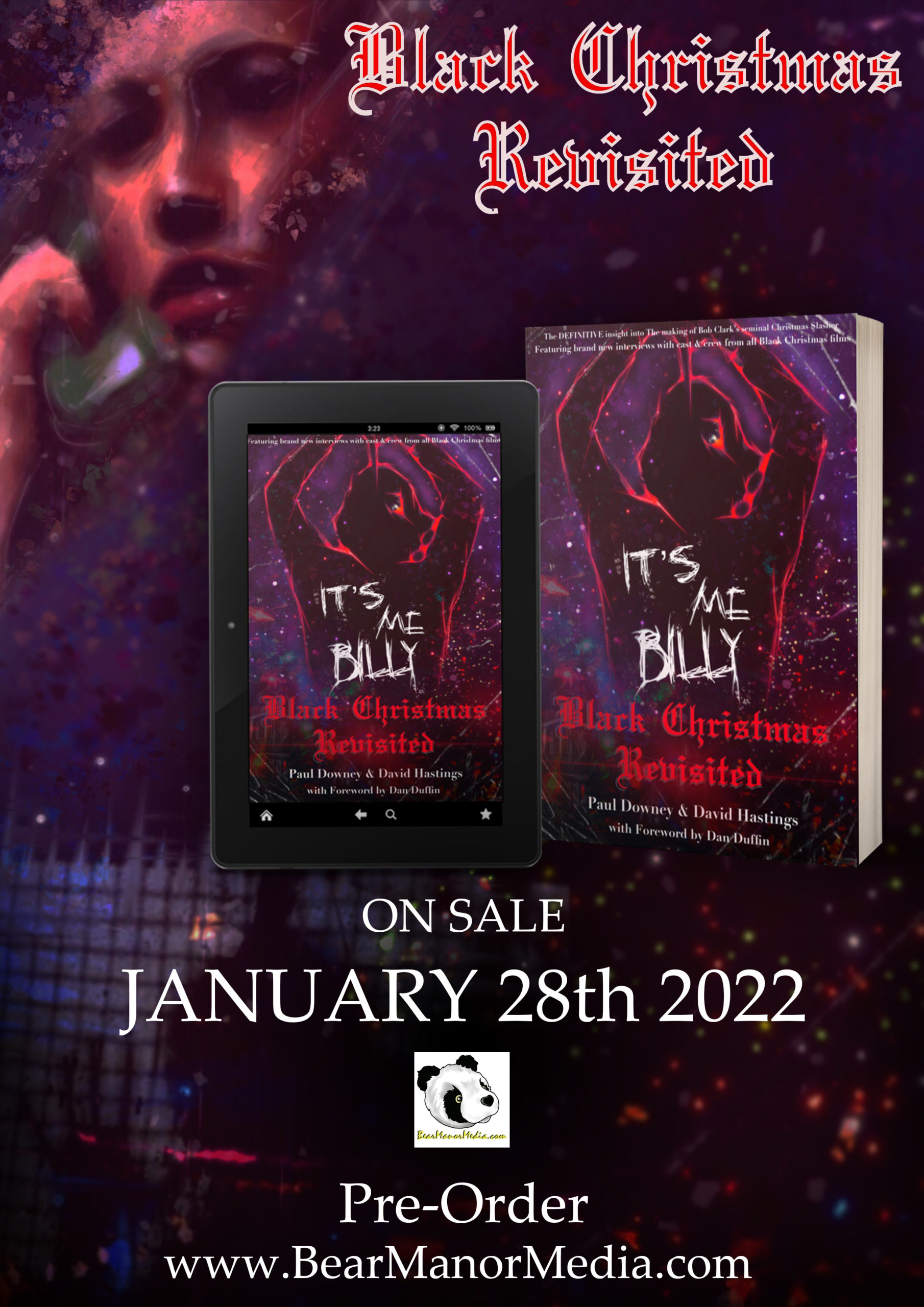 Definitive Book ‘It’s Me Billy Black Christmas Revisited' Coming Down