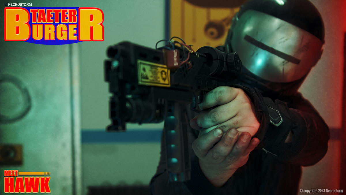 'Taeter Burger' Necrostorm's Fast FoodThemed Horror Cooks Up An