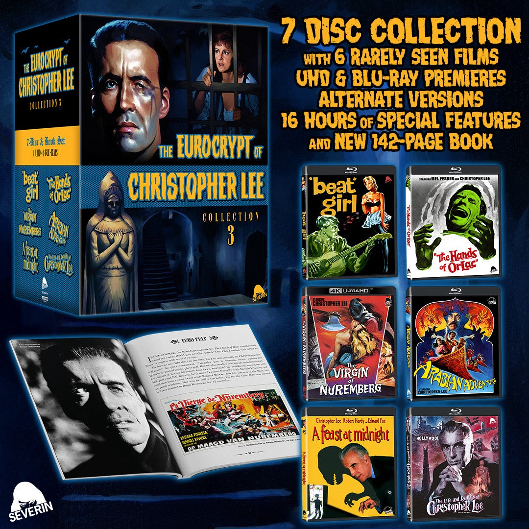 The Eurocrypt of Christopher Lee Collection 3' Box Set Announced