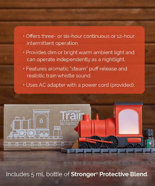 新品　限定　ドテラホリデー　トレインディフューザー doTERRA Holiday Items! - Bloom in Clean | Green Cleaning Service