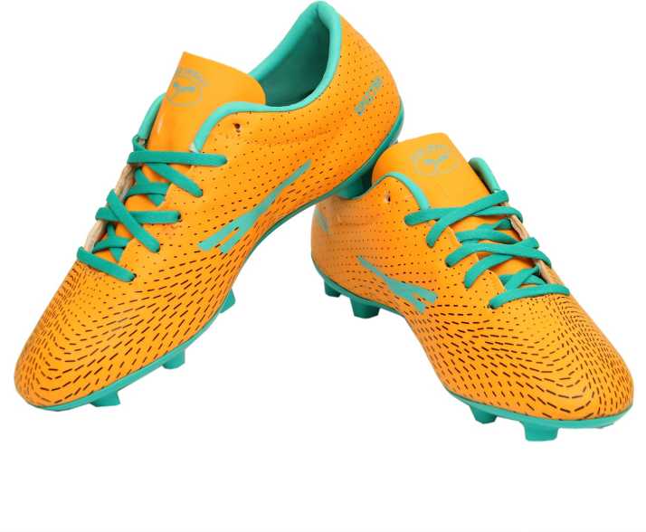 Yellow Sega Spectra Shoes Sega Spectra Football Shoes 2, Yellow, Kids