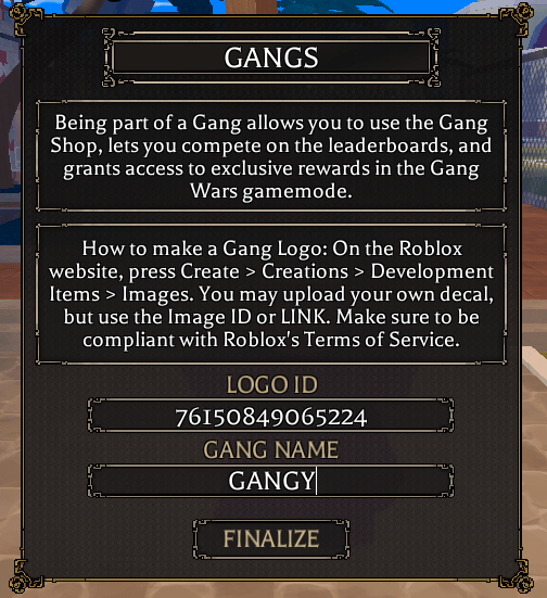 Gangs Bizarre Lineage Wiki Roblox Gang Creation Bizarre Lineage 