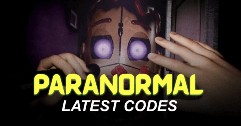 All New Paranormal Codes 2026 Paranormal Codes 768x404 