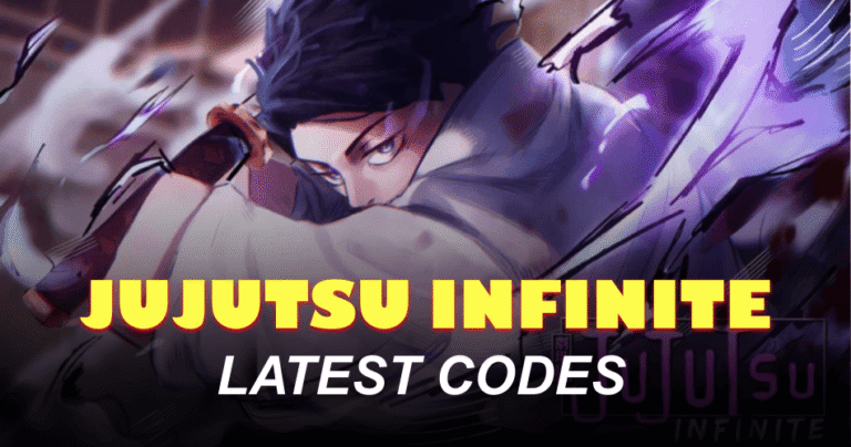 All New Jujutsu Infinite Codes 2026 Jujutsu Infinite Codes 768x404 
