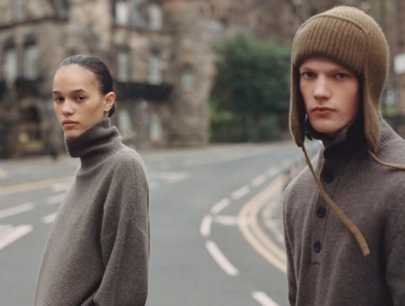Johnstons of Elgin cashmere products