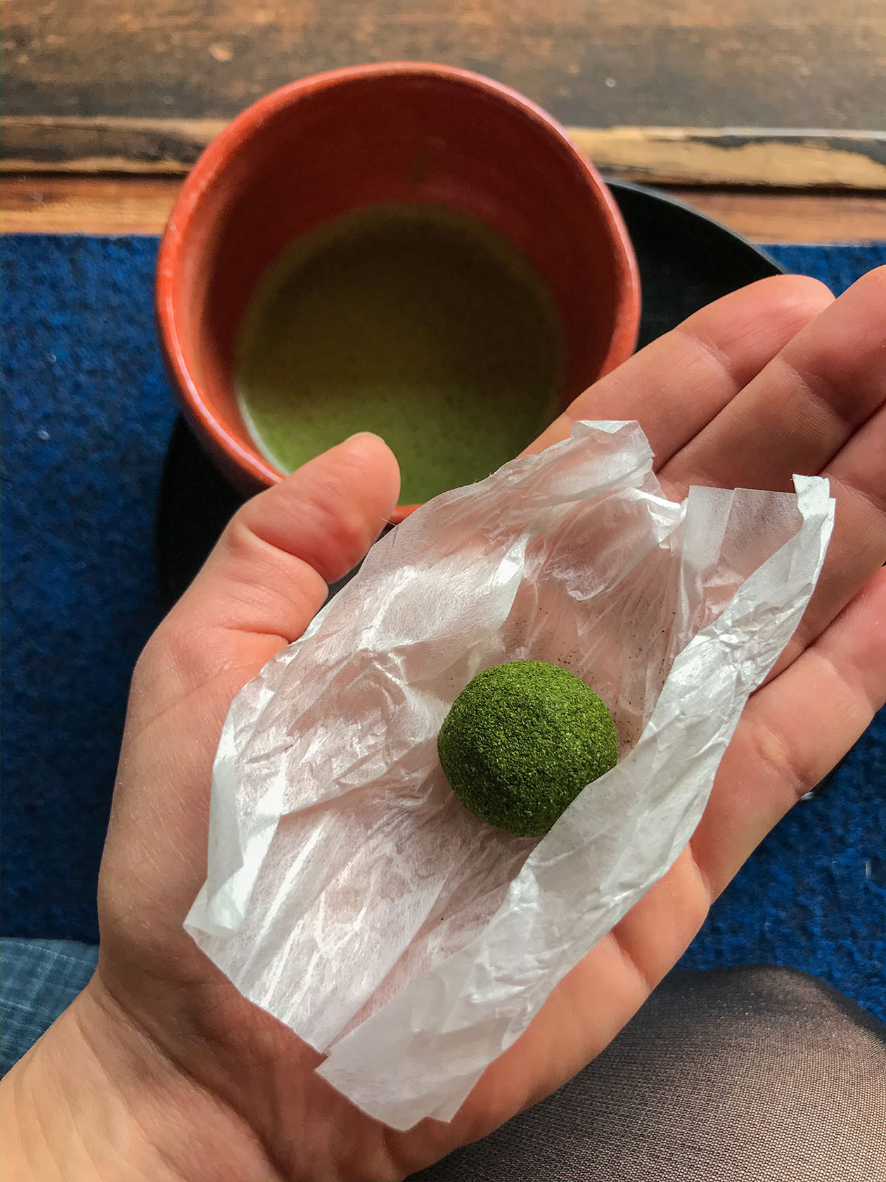 matcha and matcha sweet