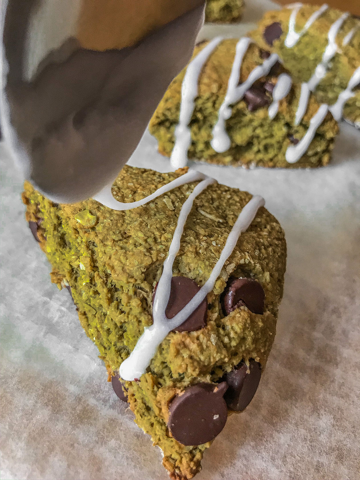 scone glazing
