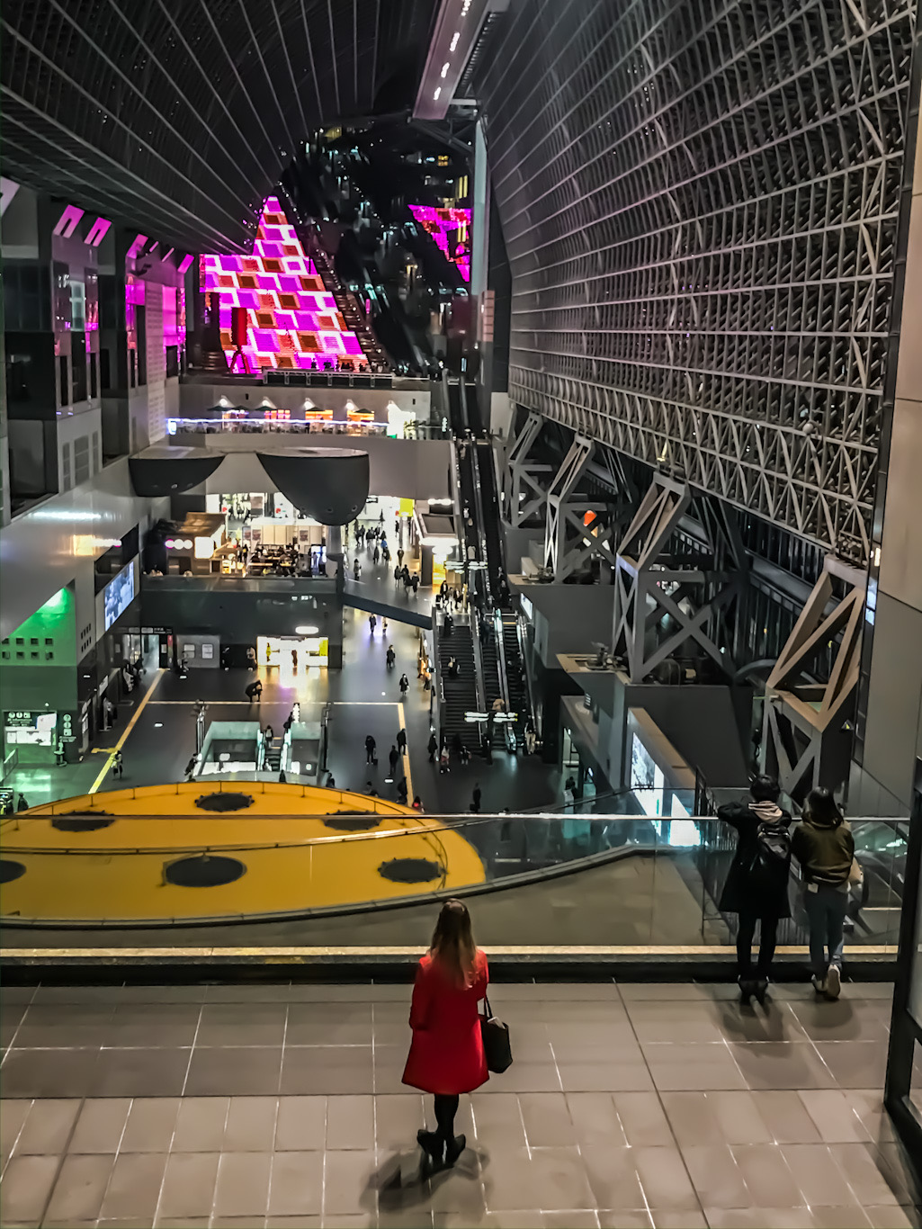 The Great Staircase Kyoto Station