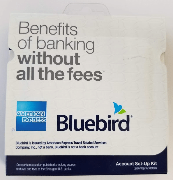 Bluebird activation kits are sold only at walmart and on the bluebird service American Express Walmart Bluebird Account Setup Kit - American Express Bluebird Card Help