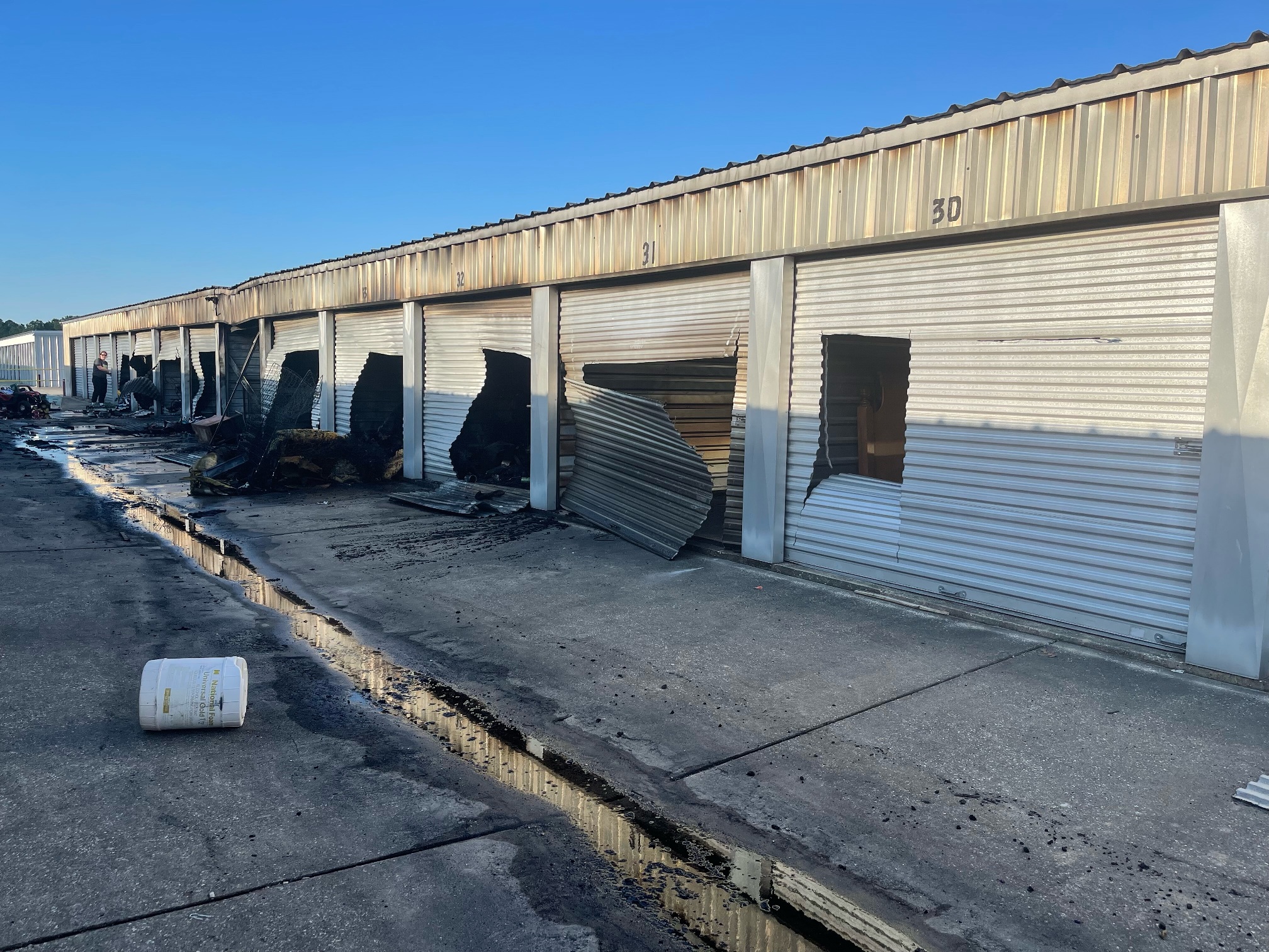 Fire destroys storage units in Dayton News
