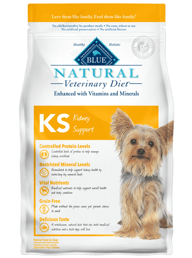 Blue Natural Veterinary Diet Dry Dog Food Kidney Support